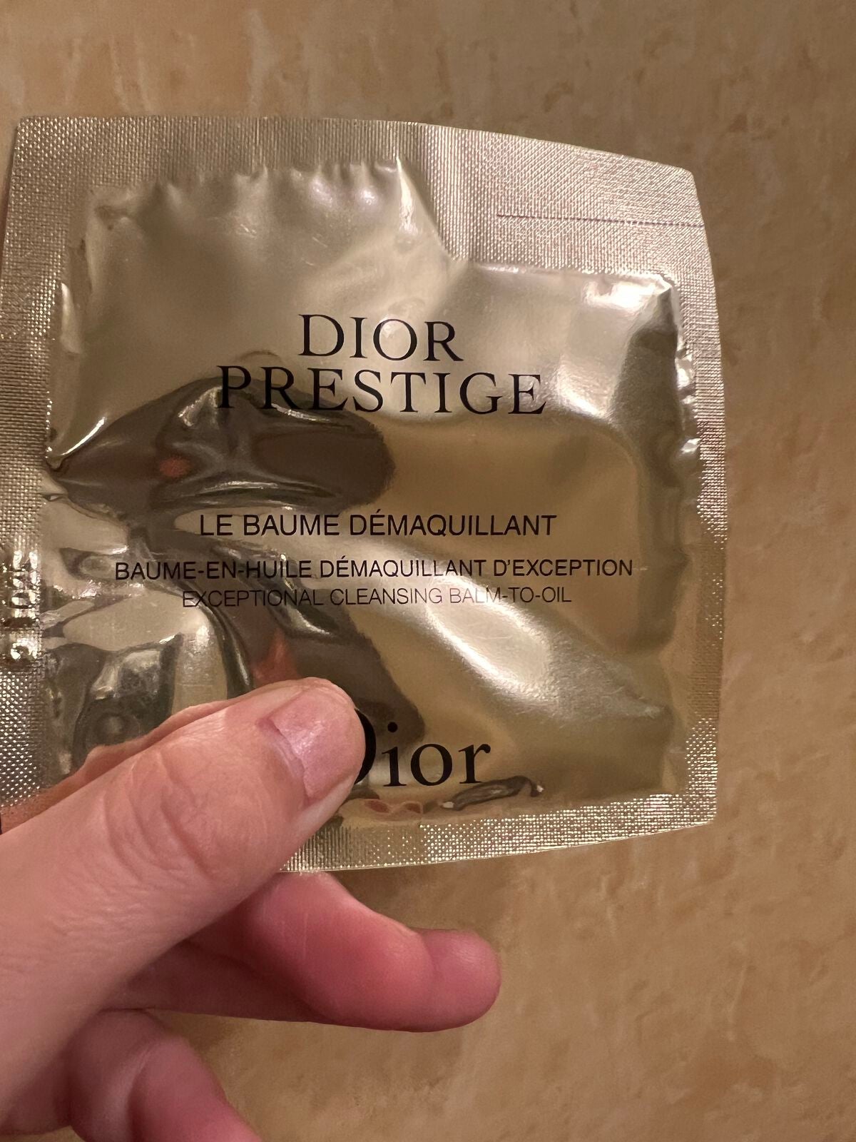 プレステージ ル バーム デマキヤント/Dior/クレンジングバームを使ったクチコミ(1枚目)