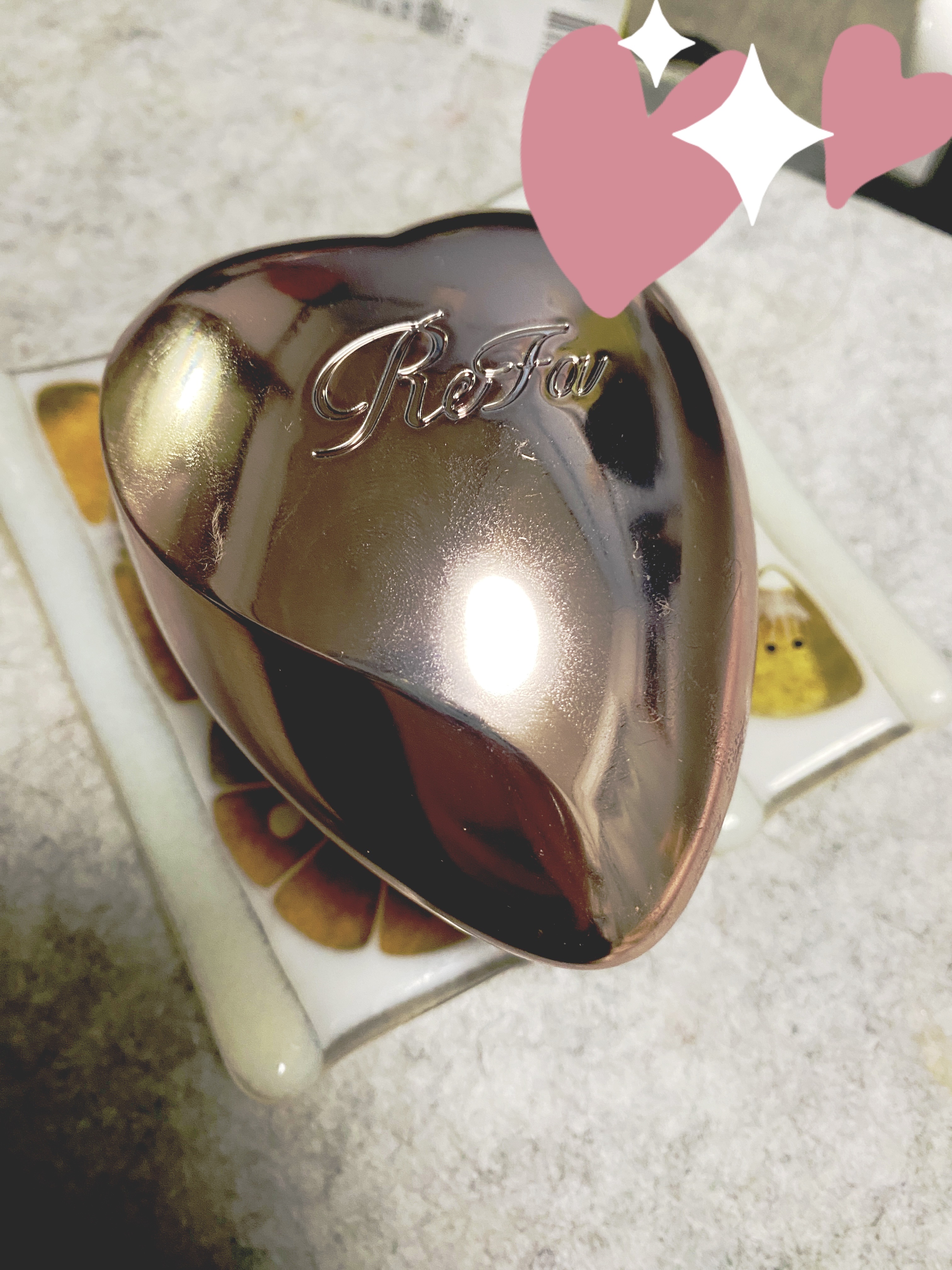 リファ ハートブラシ/ReFa/頭皮ケアを使ったクチコミ（1枚目）