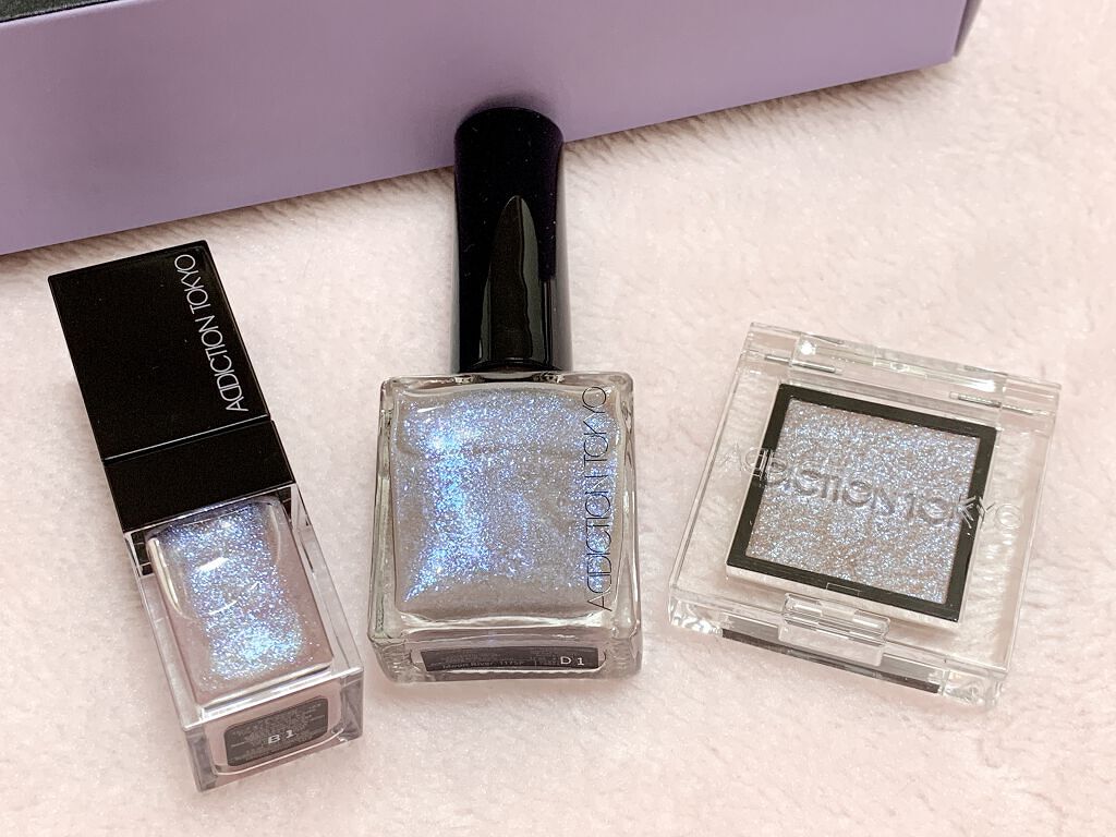 スパークルカラーコレクション ムーンリバー /ADDICTION/メイクアップキットを使ったクチコミ（2枚目）