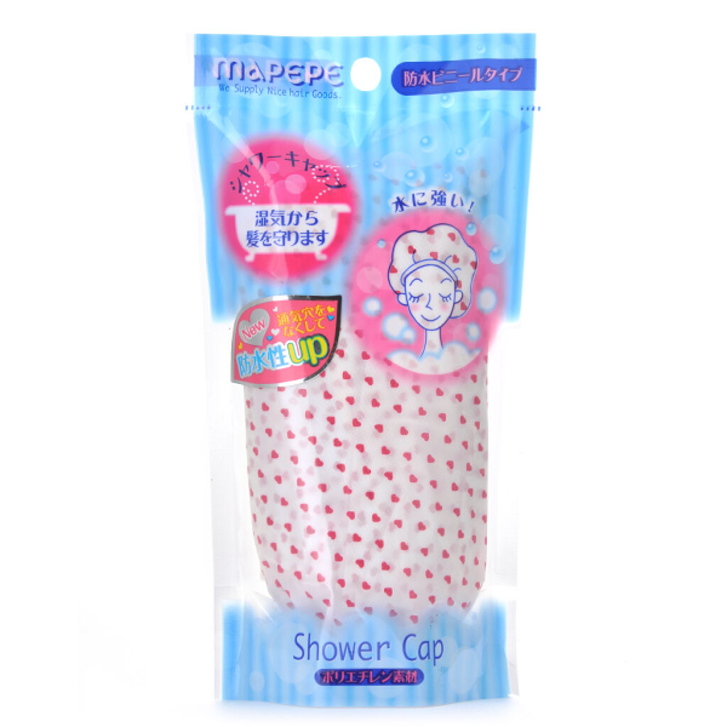 マペペ シャワーキャップ ハート