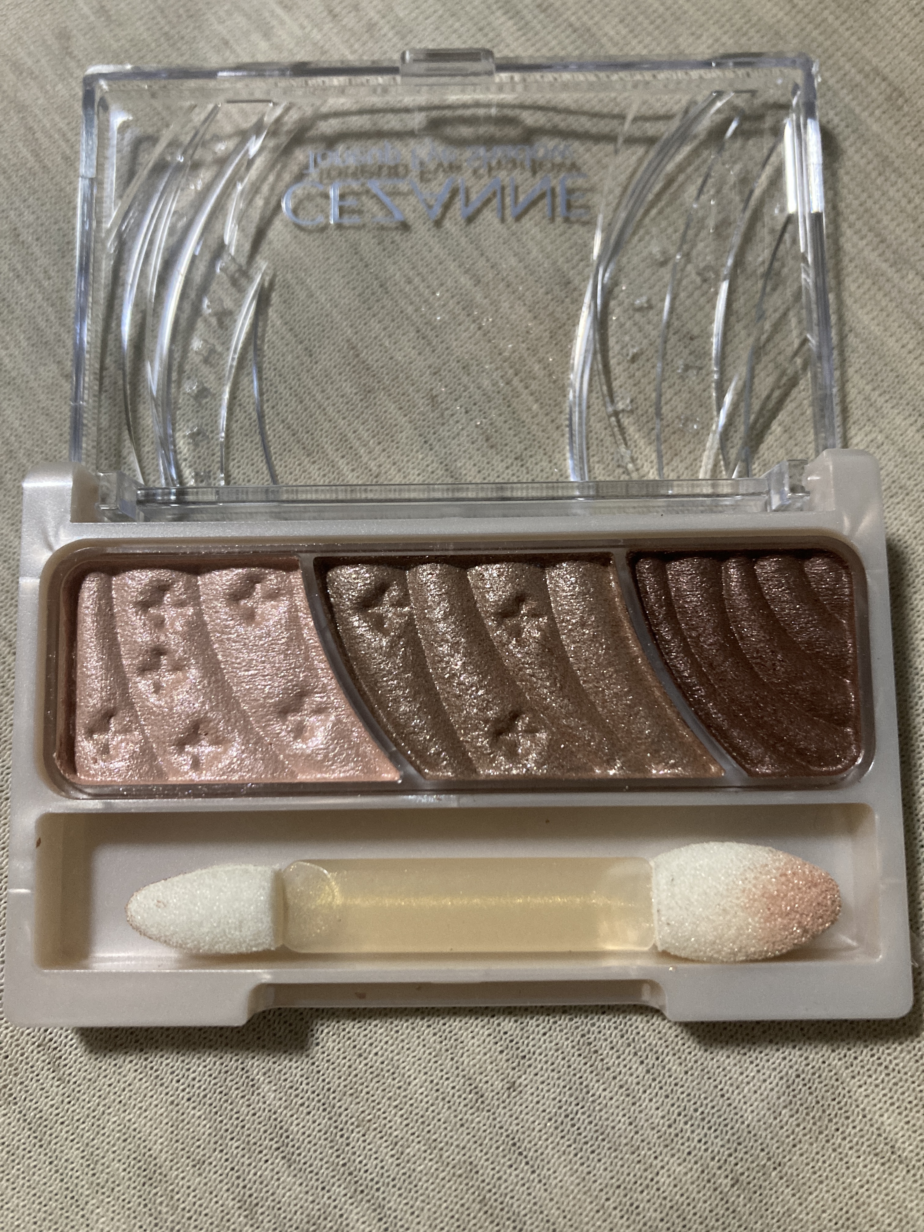 トーンアップアイシャドウ 11 トープブラウン/CEZANNE/アイシャドウパレットを使ったクチコミ（2枚目）