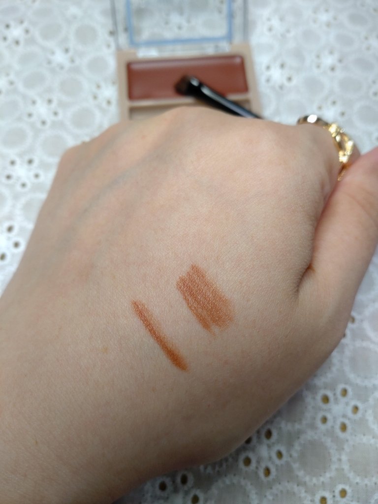 アイブロウワックス 06 オレンジブラウン(限定)/スウィーツ スウィーツ/その他アイブロウを使ったクチコミ（3枚目）