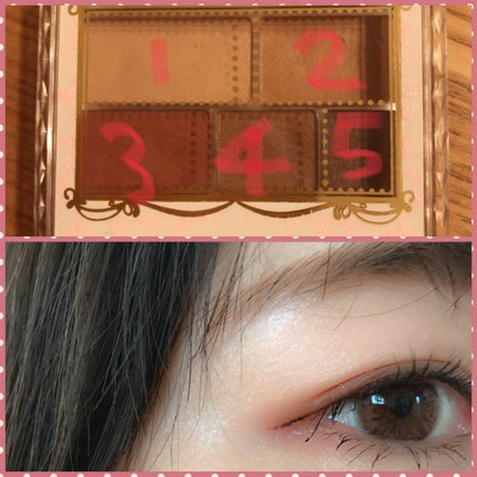 パーフェクトマルチアイズ/キャンメイク/アイシャドウパレットを使ったクチコミ(2枚目)