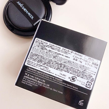 ジョンセンムル エッセンシャル スキン ヌーダー クッション Light/JUNG SAEM MOOL/クッションファンデーションを使ったクチコミ(3枚目)