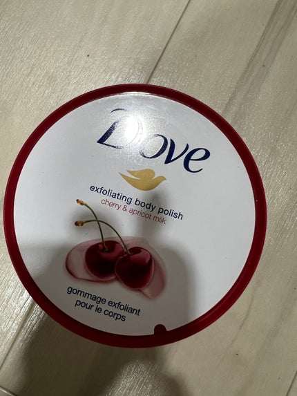 ダヴ ふわとろ クリーミースクラブ チェリー&アプリコットミルク/ダヴ/ボディスクラブを使ったクチコミ(1枚目)