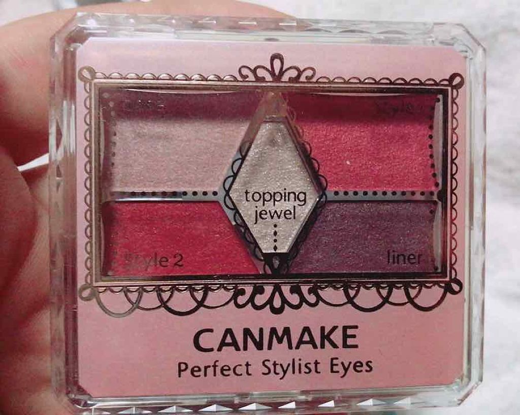 【旧品】パーフェクトスタイリストアイズ/キャンメイク/アイシャドウパレットを使ったクチコミ(1枚目)