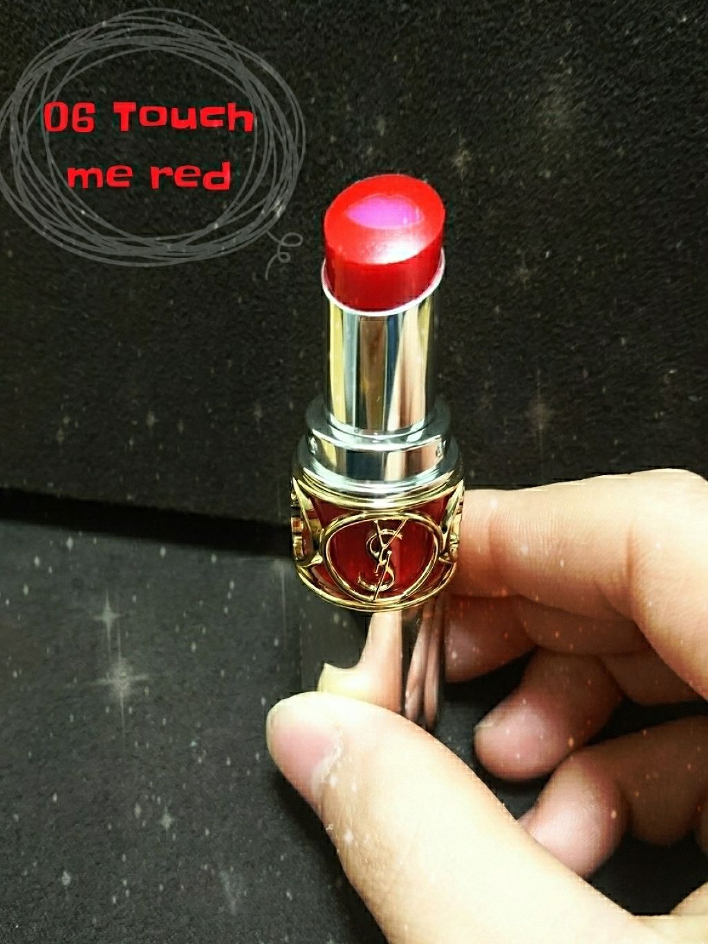 ヴォリュプテ ティントインバーム/YVES SAINT LAURENT BEAUTE/口紅を使ったクチコミ(1枚目)