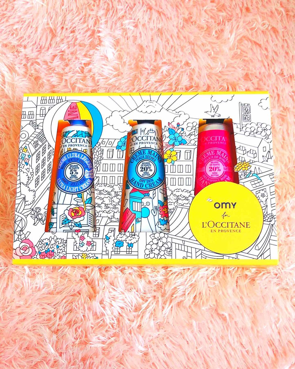 シア ハンドクリーム (ディライトフルローズ)/L'OCCITANE/ハンドクリームを使ったクチコミ(1枚目)