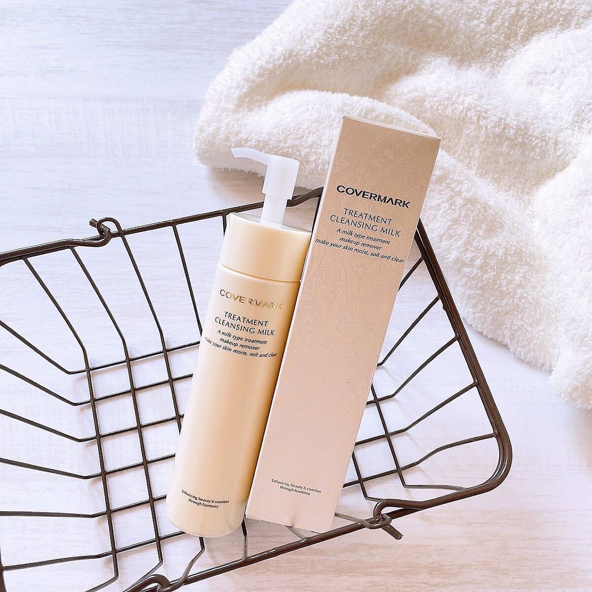 トリートメント クレンジング ミルク/COVERMARK/ミルククレンジングを使ったクチコミ(1枚目)