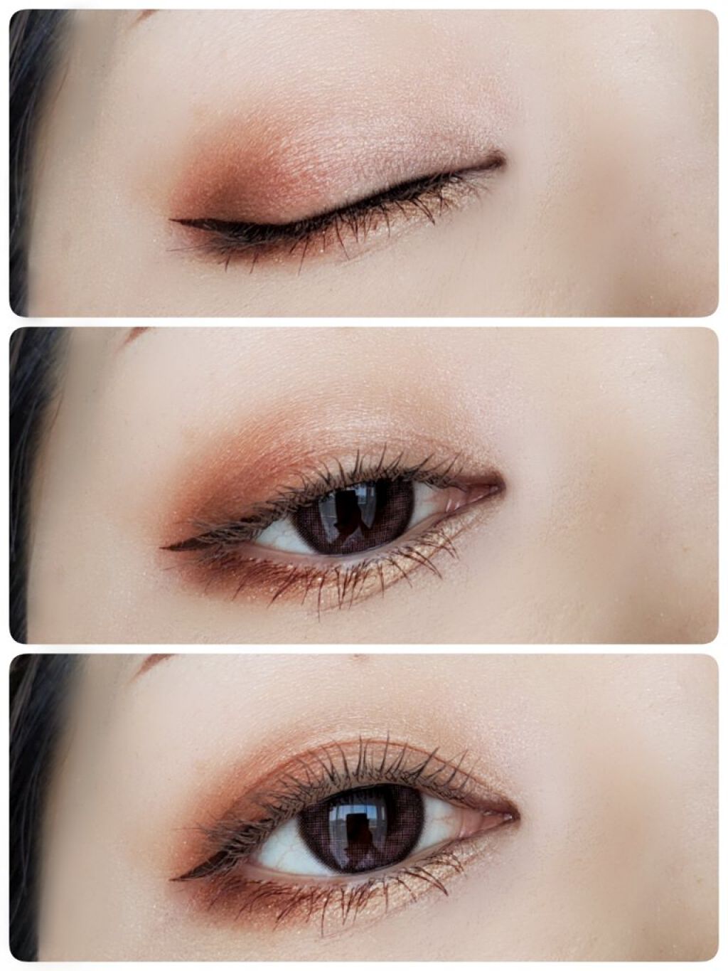 シャイニーシャドウ N/excel/単色アイシャドウを使ったクチコミ（1枚目）