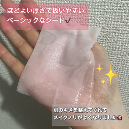 桃70%ナイアシンシートマスク/Anua/シートマスク・パックを使ったクチコミ(2枚目)