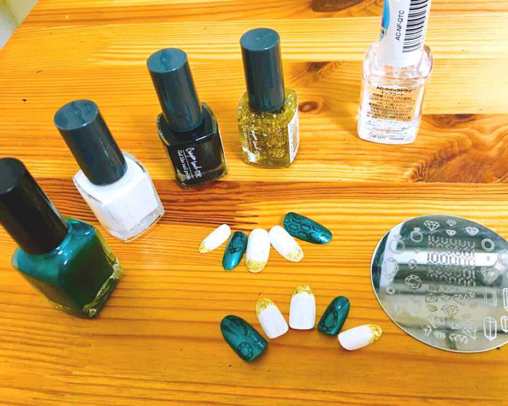 ネイルスタンプ/キャンドゥ/ネイル用品を使ったクチコミ（1枚目）