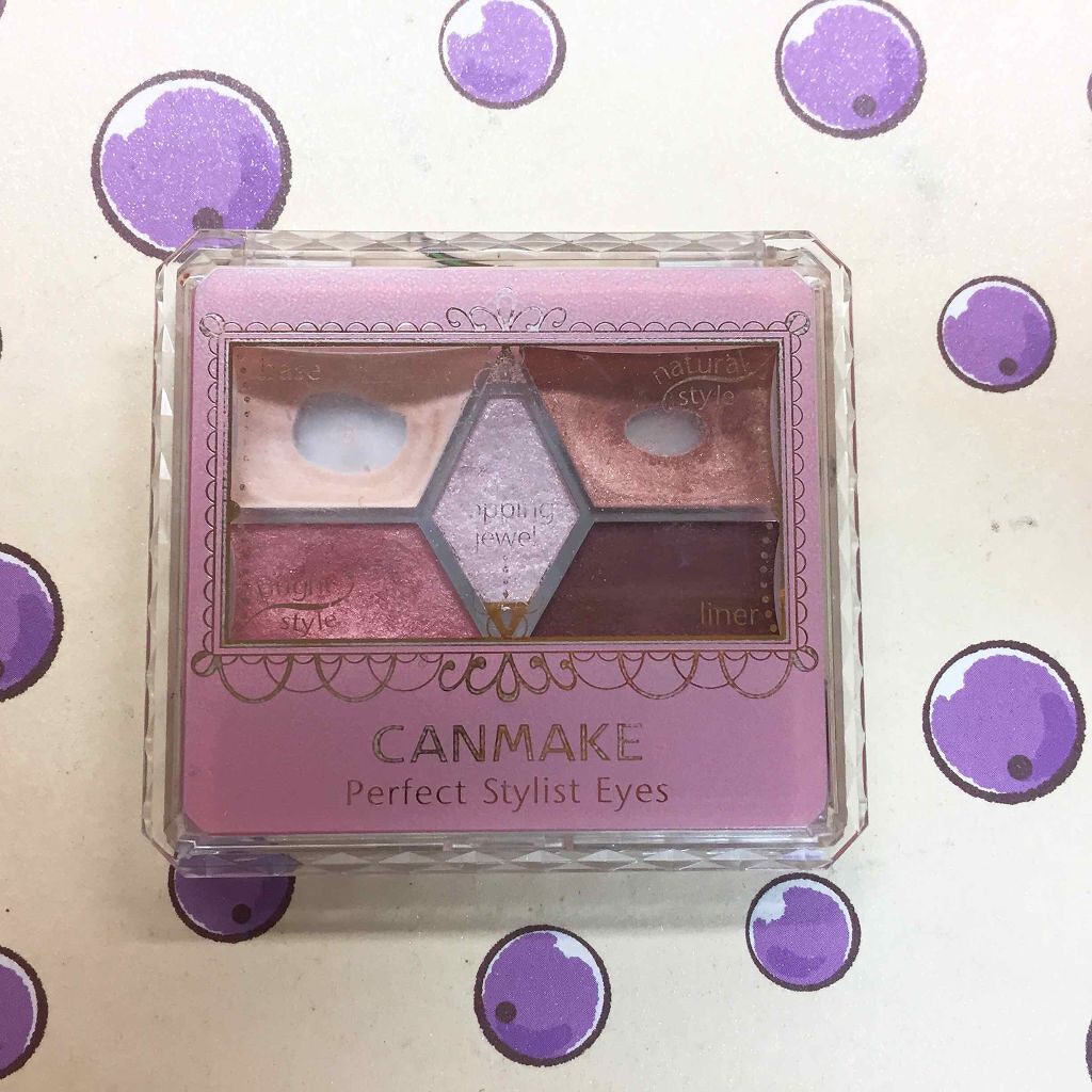 【旧品】パーフェクトスタイリストアイズ/キャンメイク/アイシャドウパレットを使ったクチコミ(1枚目)