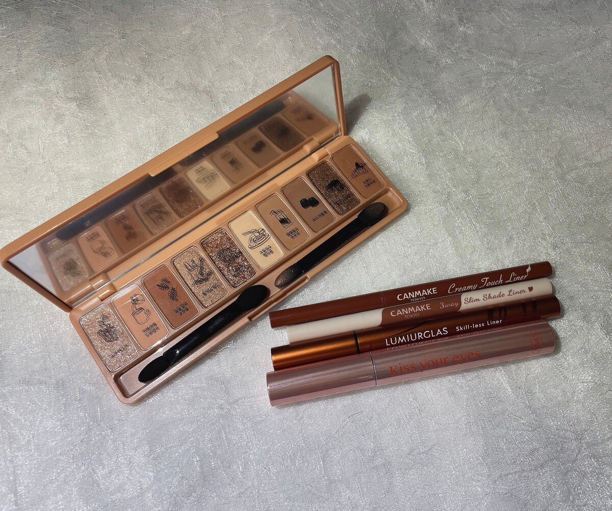 クリーミータッチライナー/キャンメイク/ジェルアイライナーを使ったクチコミ(3枚目)