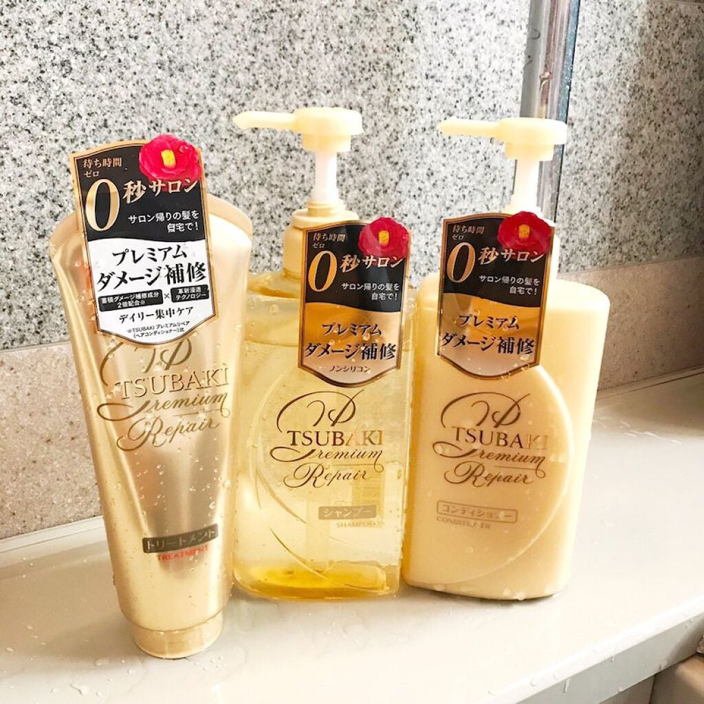 プレミアムリペア シャンプー/ヘアコンディショナー/TSUBAKI/市販シャンプーを使ったクチコミ(1枚目)