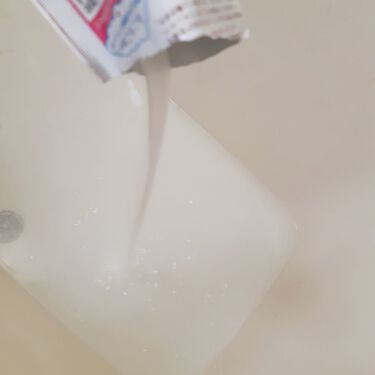贅沢泡とろ 入浴料 アンバーミルクの香り/お湯物語/入浴剤を使ったクチコミ（3枚目）