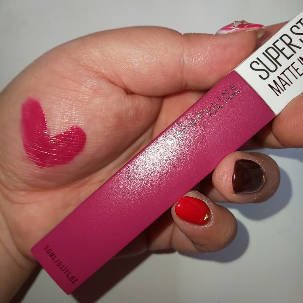SPステイ マットインク/MAYBELLINE NEW YORK/口紅を使ったクチコミ(1枚目)