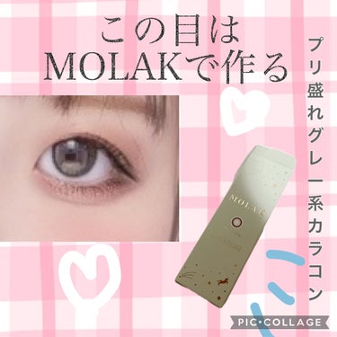 MOLAK 1day/MOLAK/ワンデー（１DAY）カラコンを使ったクチコミ（1枚目）