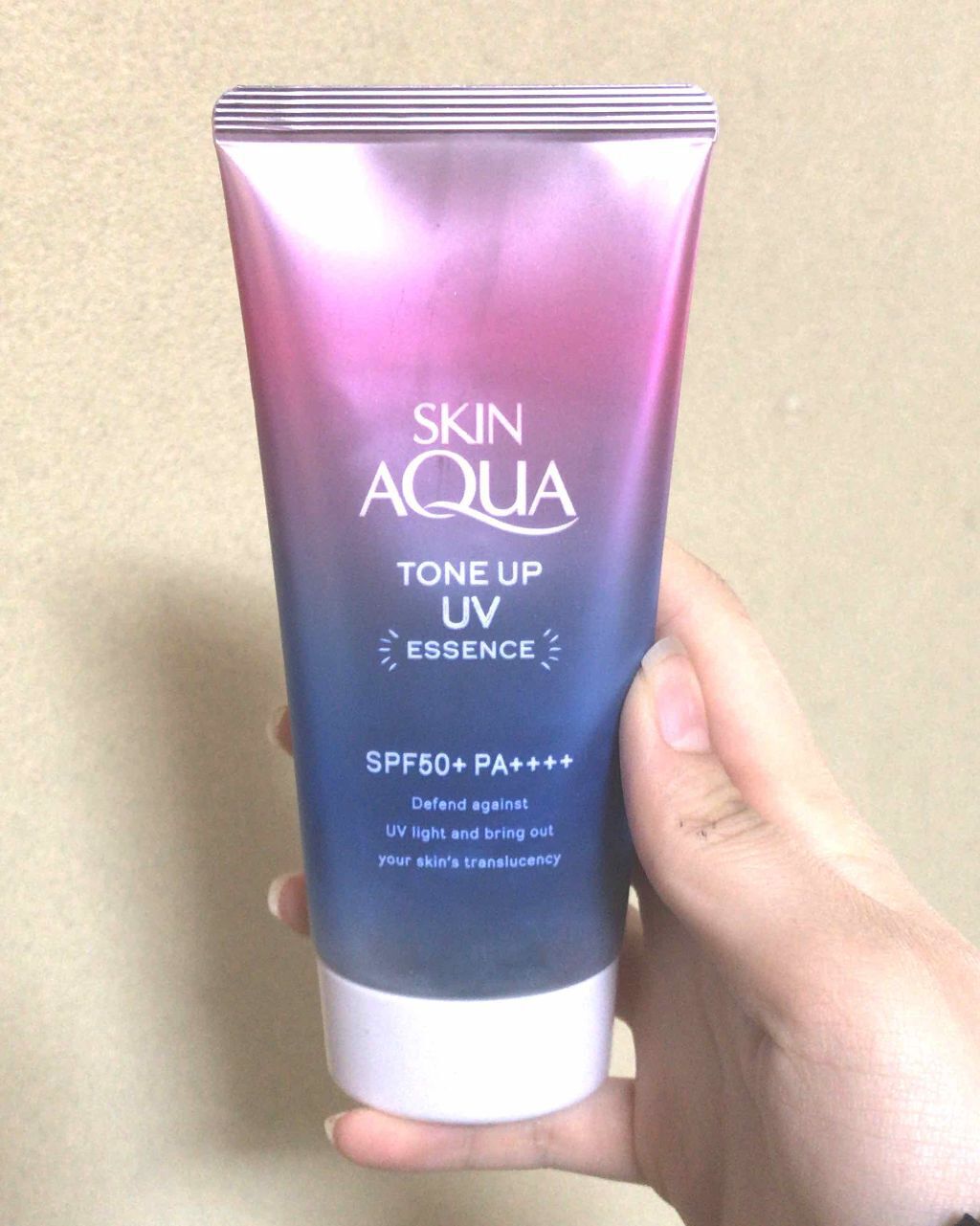 スキンアクア トーンアップUVエッセンス/スキンアクア/日焼け止めクリームを使ったクチコミ(1枚目)