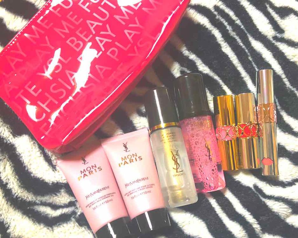 ルージュ ヴォリュプテ シャイン/YVES SAINT LAURENT BEAUTE/口紅を使ったクチコミ(1枚目)