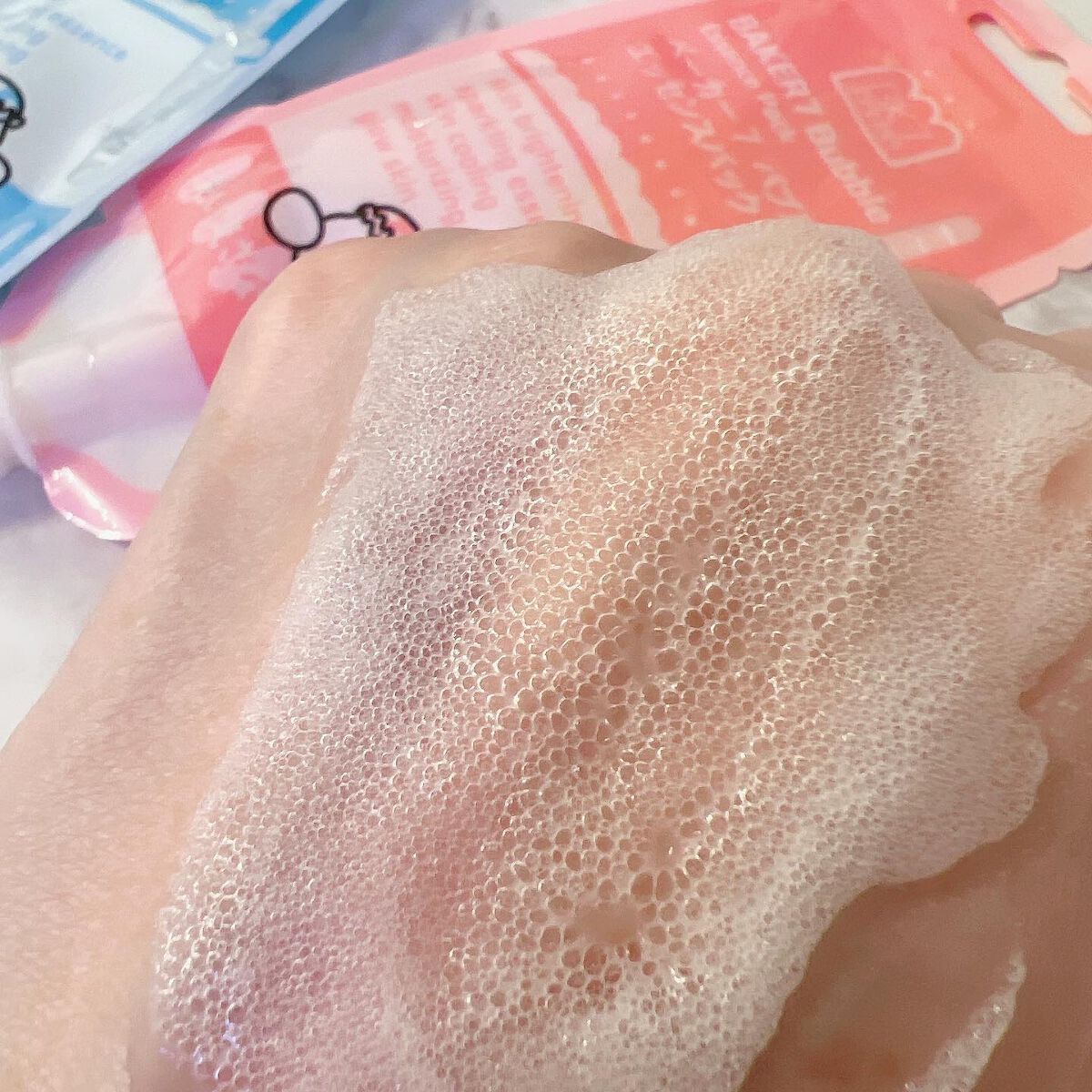 マジックバブルエッセンスパックMINI/BAKER7/シートマスク・パックを使ったクチコミ(4枚目)