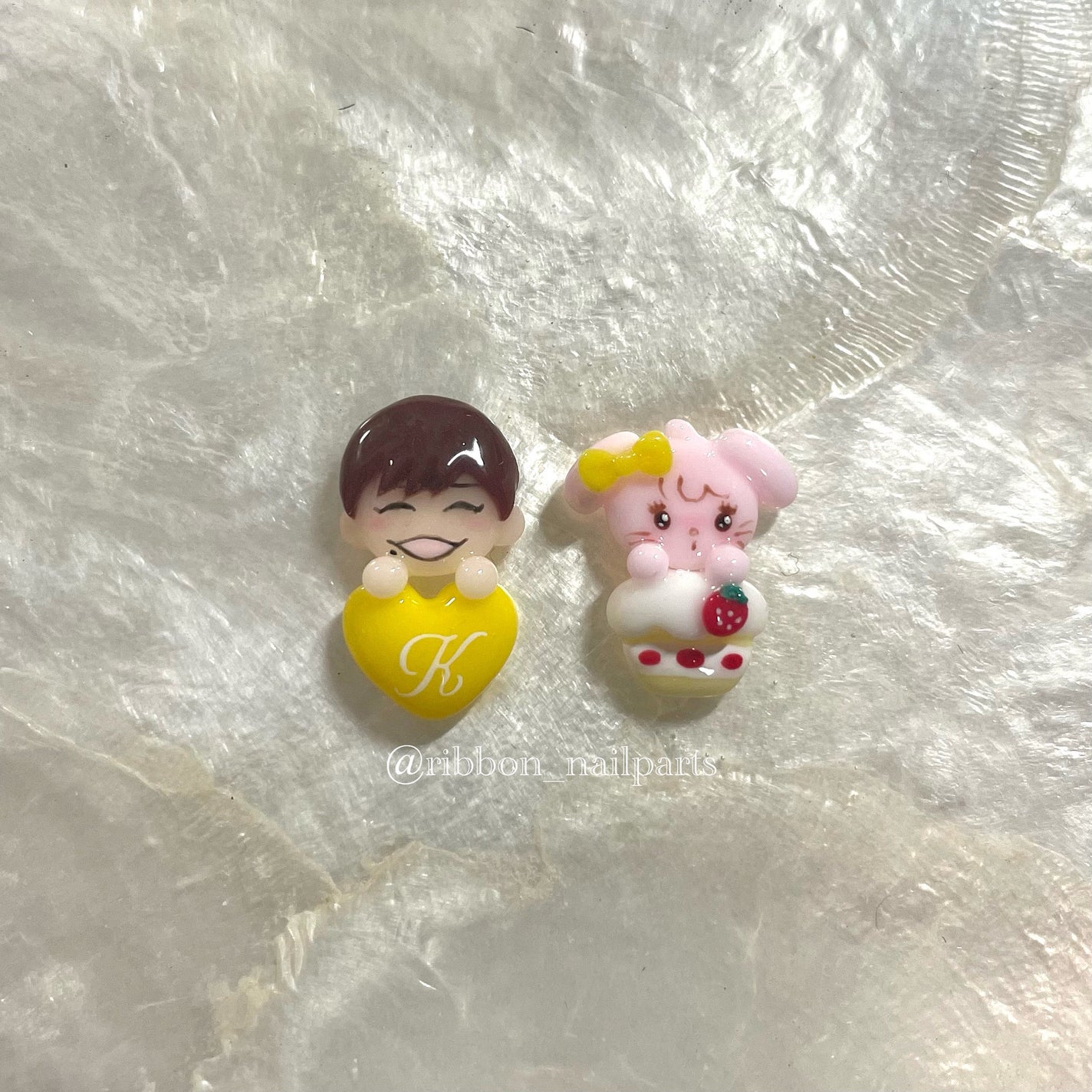 りぼん୨୧⑅* on LIPS 「౨ৎ゚⟡..#3Dネイルパーツ#3Dパーツ#3Dパーツオーダー..」(1枚目)