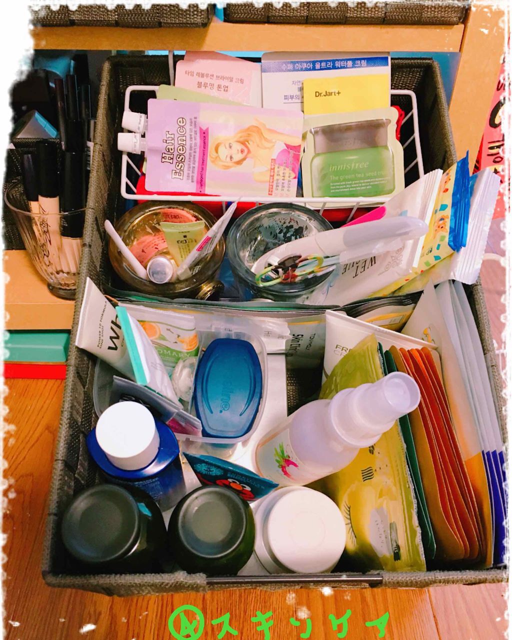 るなかか on LIPS 「コスメ周り変えてみました❗️❗️コスメ収納のマイルールとしては..」(3枚目)