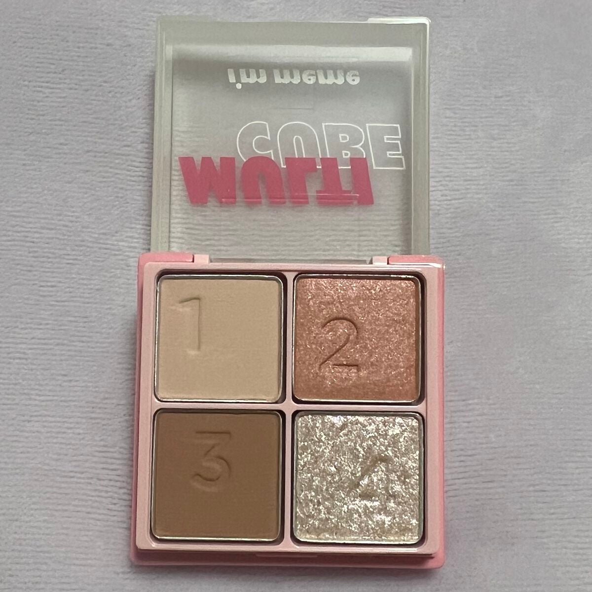 マルチキューブ/i’m meme/アイシャドウパレットを使ったクチコミ(1枚目)