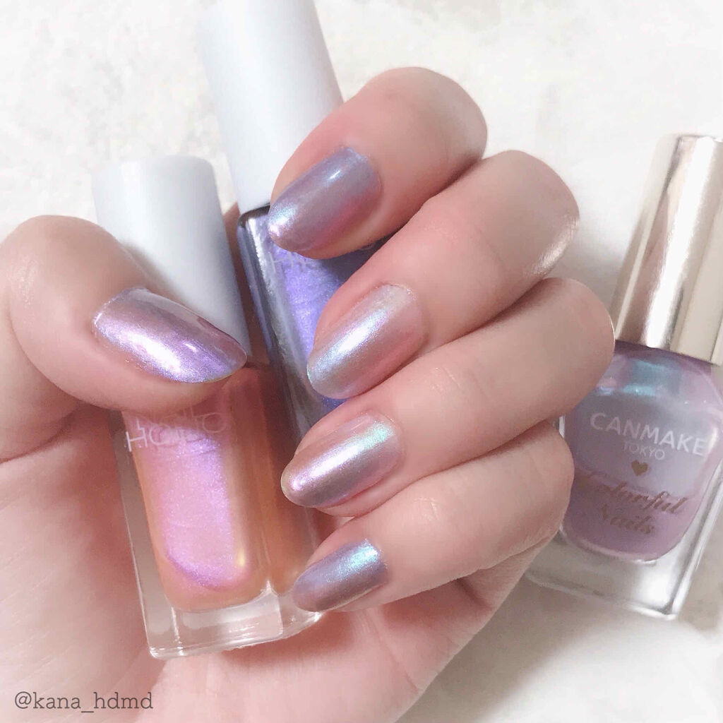 カラフルネイルズ/キャンメイク/マニキュアを使ったクチコミ（2枚目）