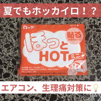 あいうえ@フォロバ強化期間🕊 on LIPS 「夏なのにホッカイロ?!夏に全く関係なさそうなホッカイロですが、..」(1枚目)