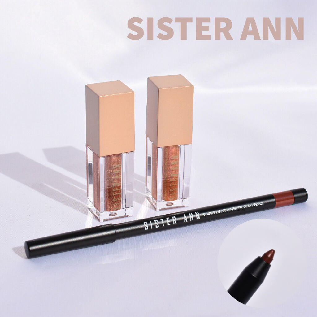 ウォーターグリッターシャドウ/SISTER ANN/グリッターを使ったクチコミ（1枚目）