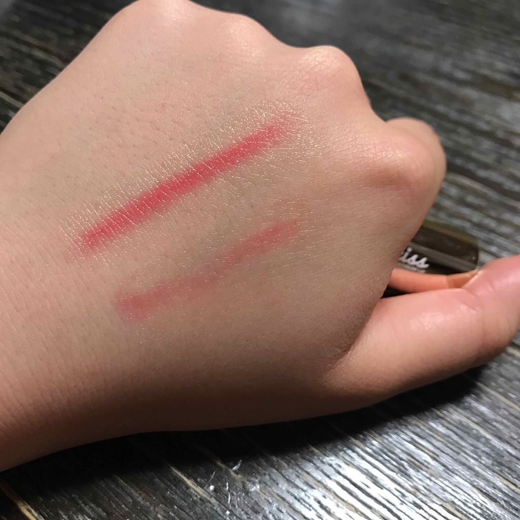 オイルインカラーリップ/JellyKiss/口紅を使ったクチコミ（2枚目）