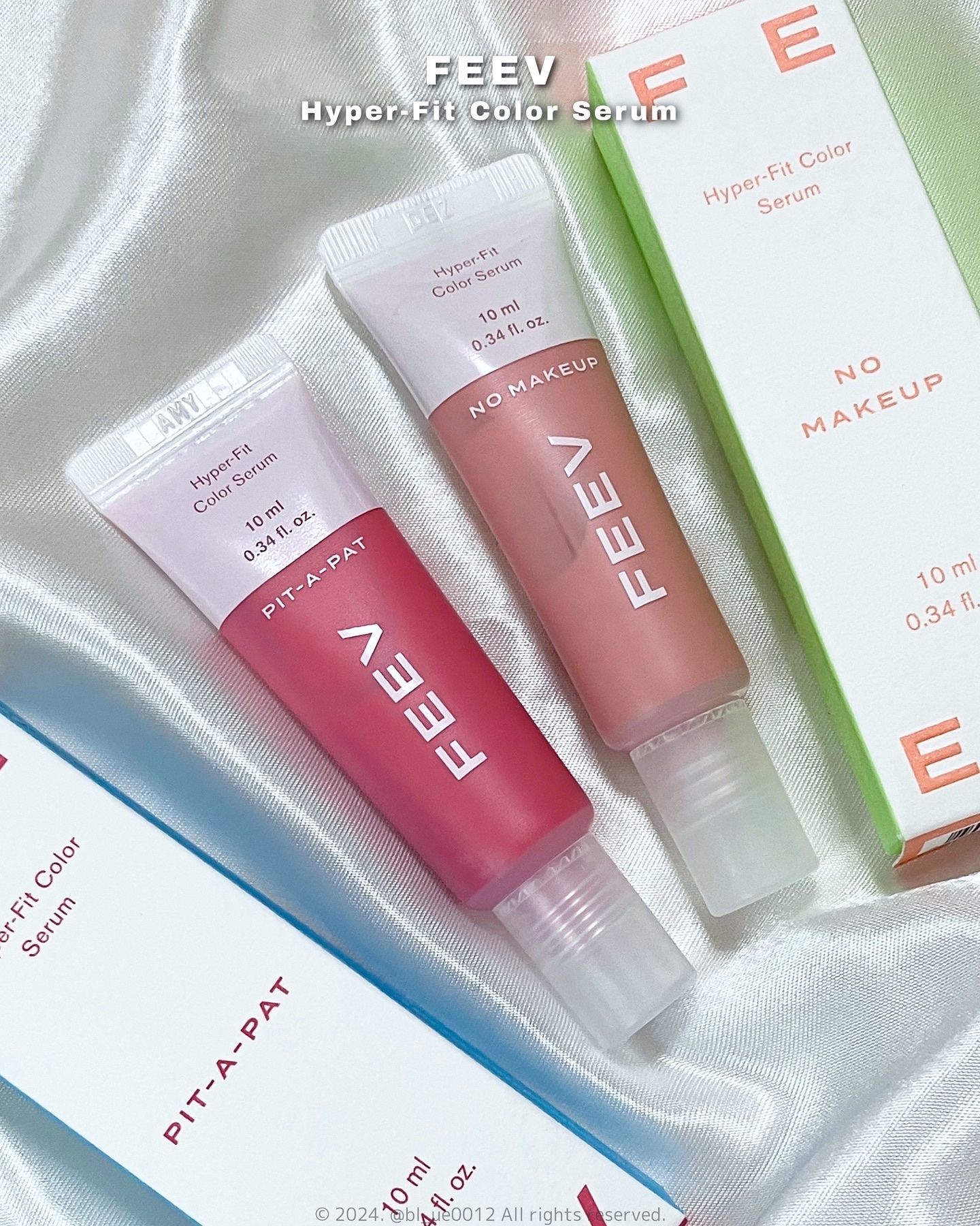 ハイパーフィットカラーセラム/FEEV/ジェル・クリームチークを使ったクチコミ（2枚目）