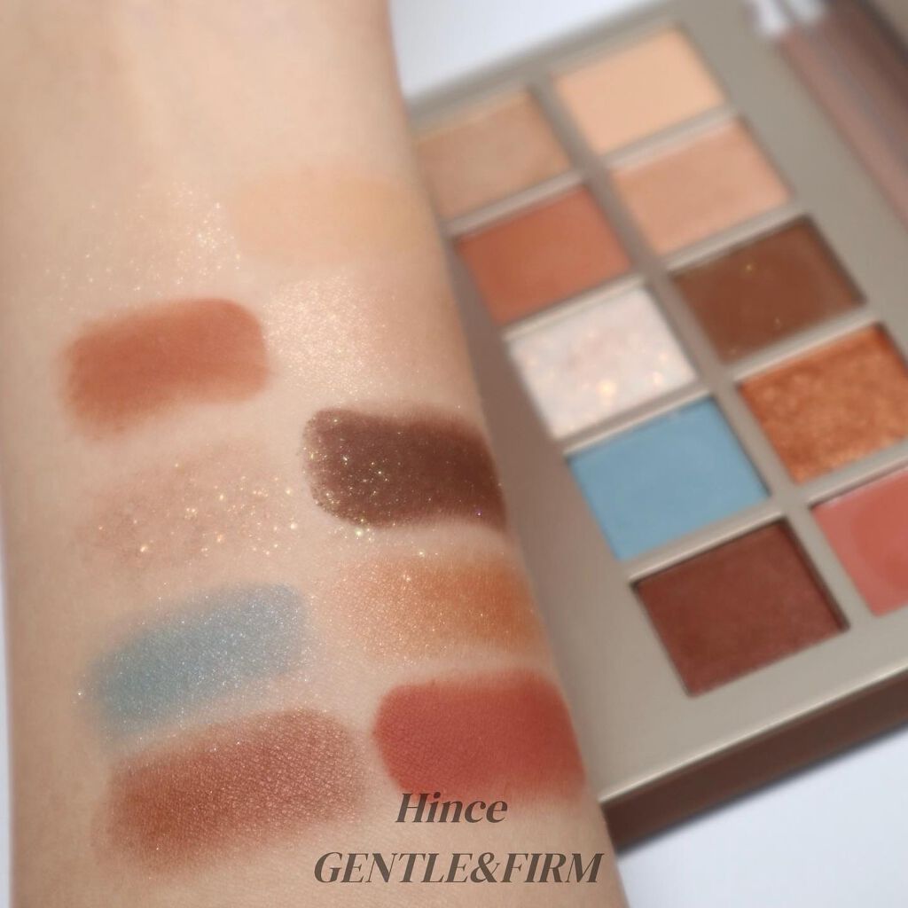ニューデップスアイシャドウパレット/hince/アイシャドウパレットを使ったクチコミ（1枚目）