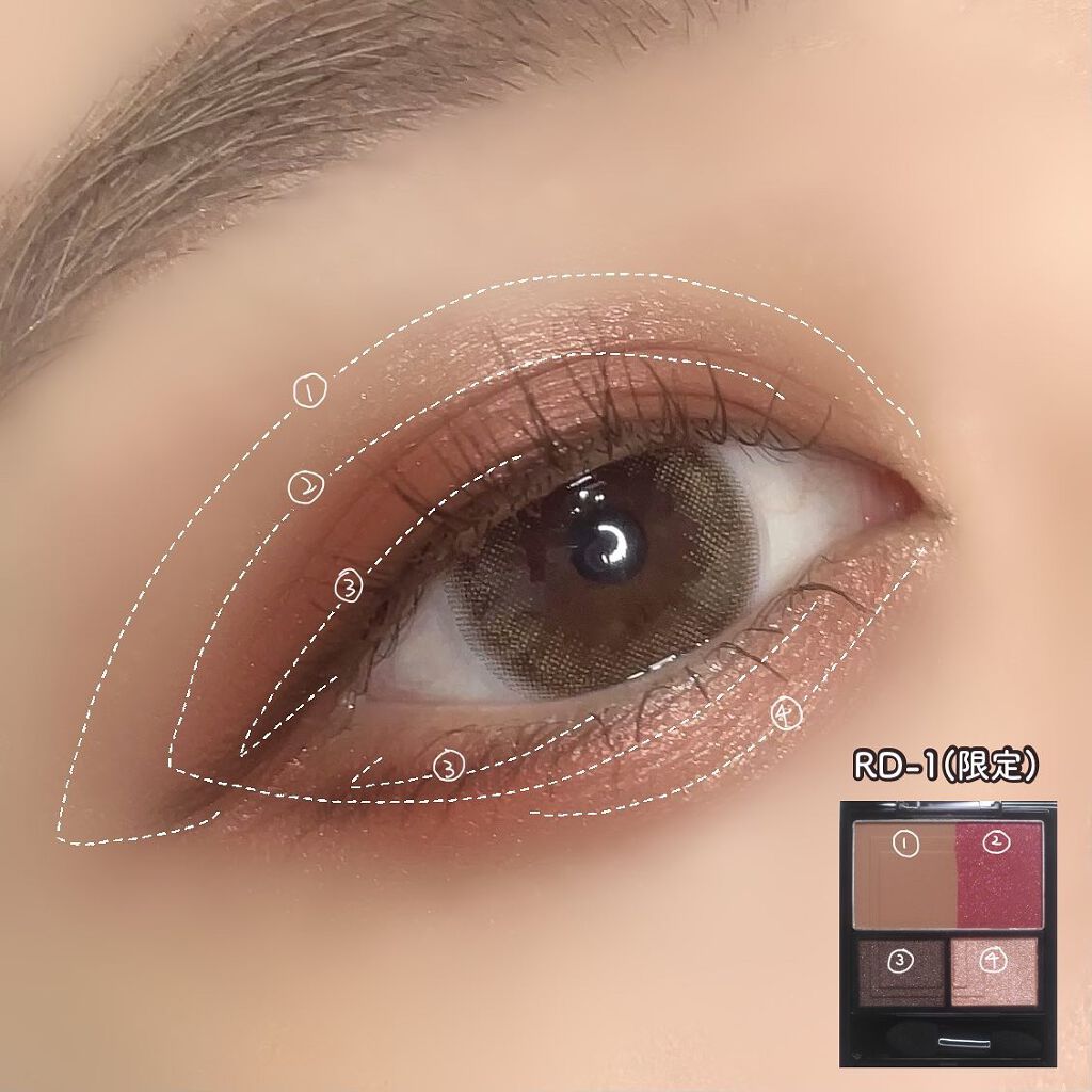 3Dプロデュースシャドウ/KATE/アイシャドウパレットを使ったクチコミ（2枚目）