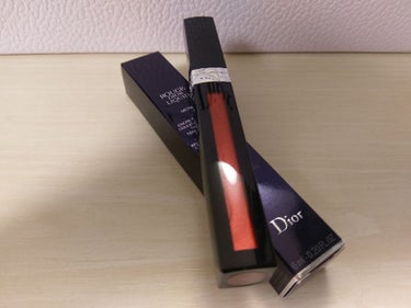 ルージュ ディオール リキッド 751 ロックン メタル/Dior/口紅を使ったクチコミ（2枚目）