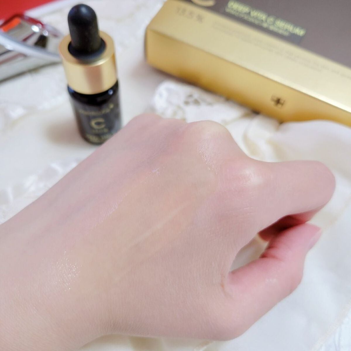 ディープビタCアンプル/MEDICUBE/美容液を使ったクチコミ(7枚目)