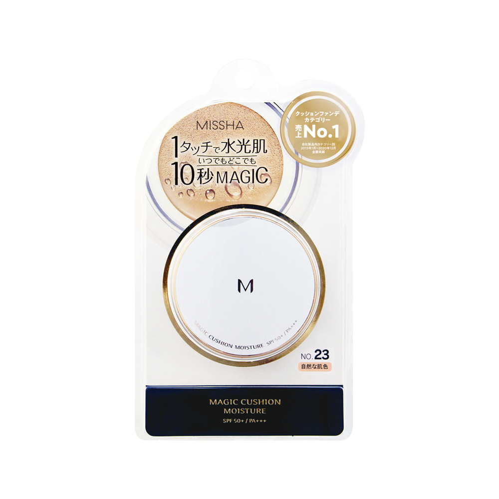 M クッション ファンデーション(モイスチャー) No.23 Mクッションファンデ 15g+アピュー ハイライター04 3.8g(数量限定)