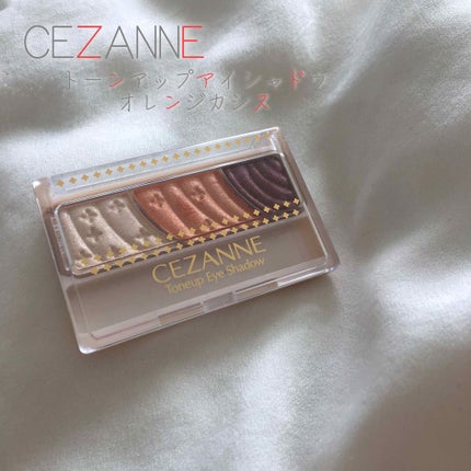 トーンアップアイシャドウ/CEZANNE/アイシャドウパレットを使ったクチコミ(1枚目)
