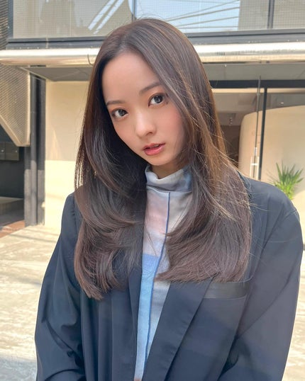 HARUNA on LIPS 「.大人なナチュラルヘア✨.韓国っぽく🌟ワンカールでやりすぎない..」(5枚目)