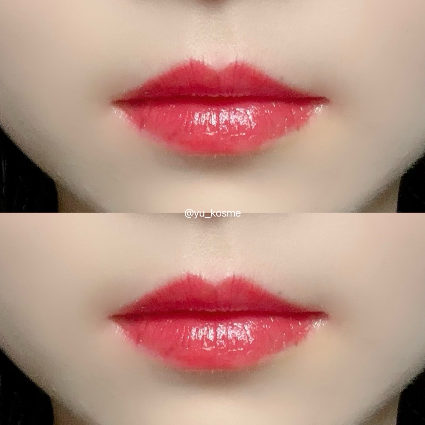 ラスターガラス リップスティック コックニー(※既存色リニューアル)/M・A・C/口紅を使ったクチコミ（3枚目）