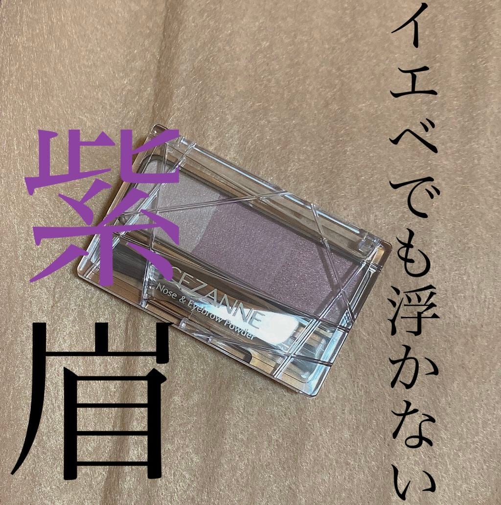 ノーズ&アイブロウパウダー/CEZANNE/パウダーアイブロウを使ったクチコミ(1枚目)