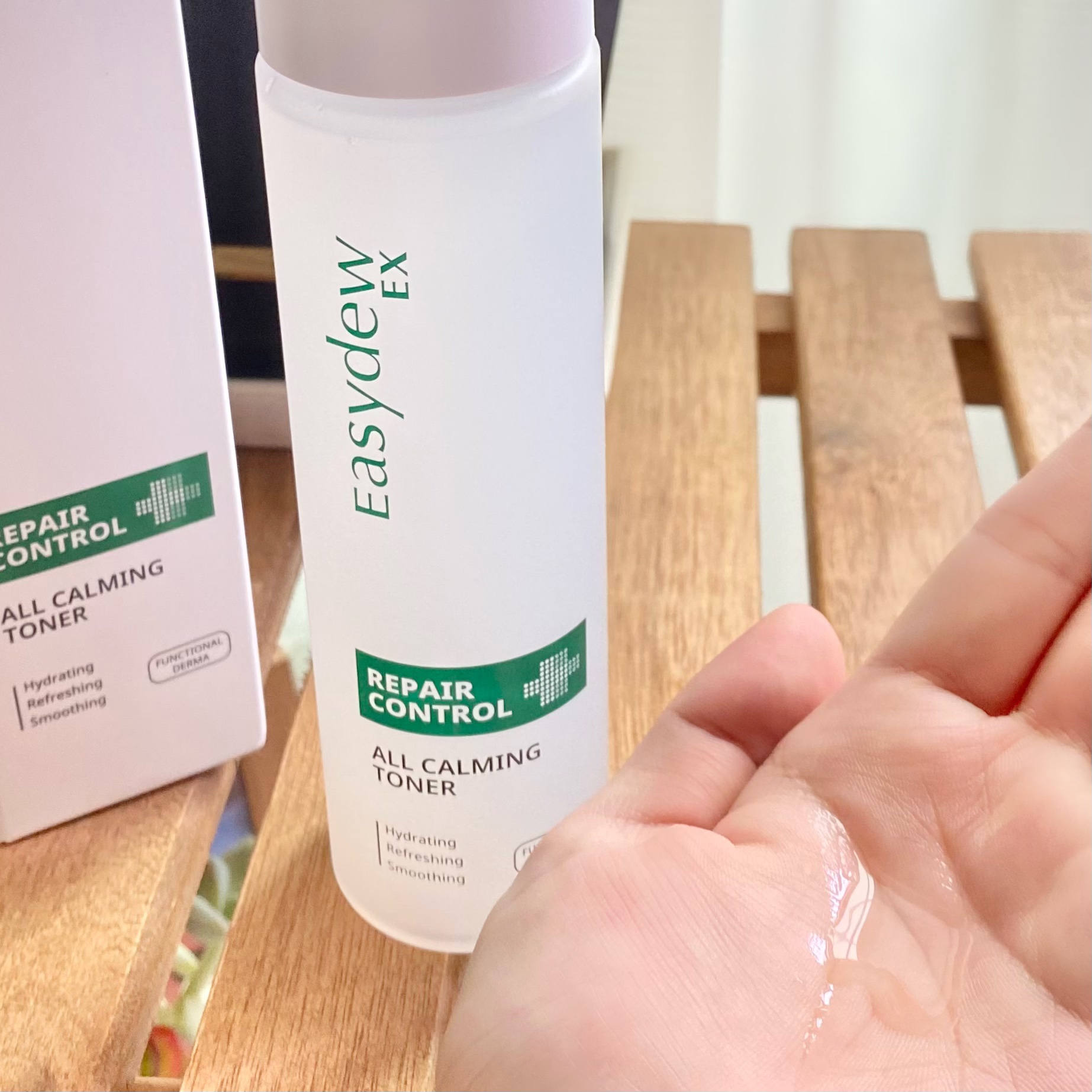 Easydew EX ALL CALMING TONER オール カーミング トナー/Easydew/化粧水を使ったクチコミ（2枚目）