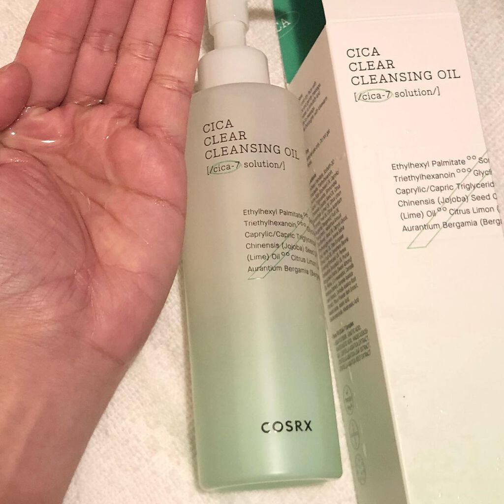 ピュアフィット シカクリアクレンジングオイル/COSRX/オイルクレンジングを使ったクチコミ(7枚目)