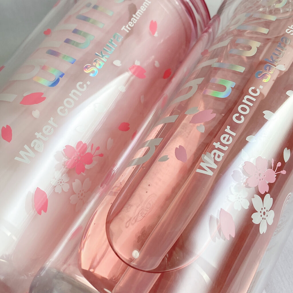 ウォーターコンク モイスト シャンプー（桜ver.)/ヘアトリートメント(桜ver.)/ululis/市販シャンプーを使ったクチコミ（1枚目）