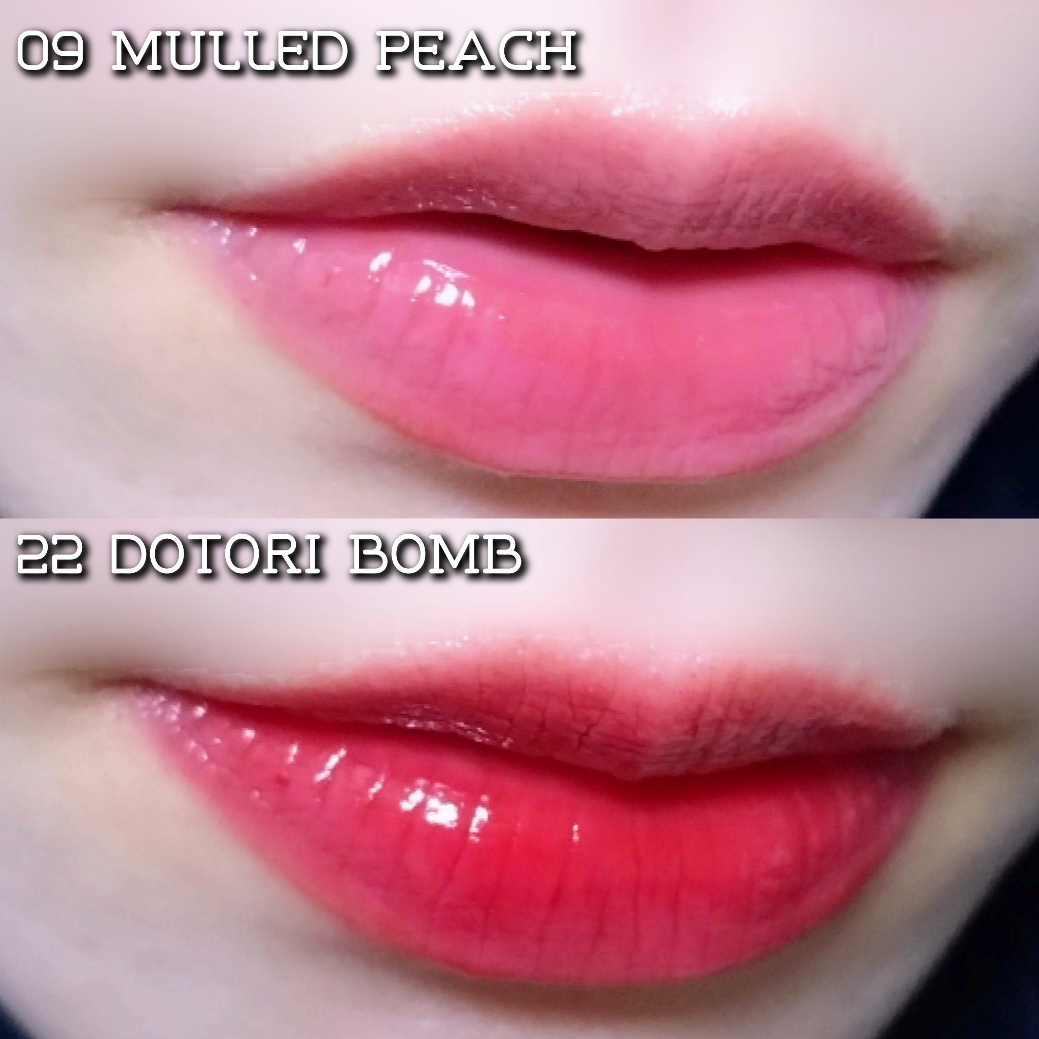 ザ ジューシーラスティングティント/rom&nd/リップティントを使ったクチコミ（3枚目）