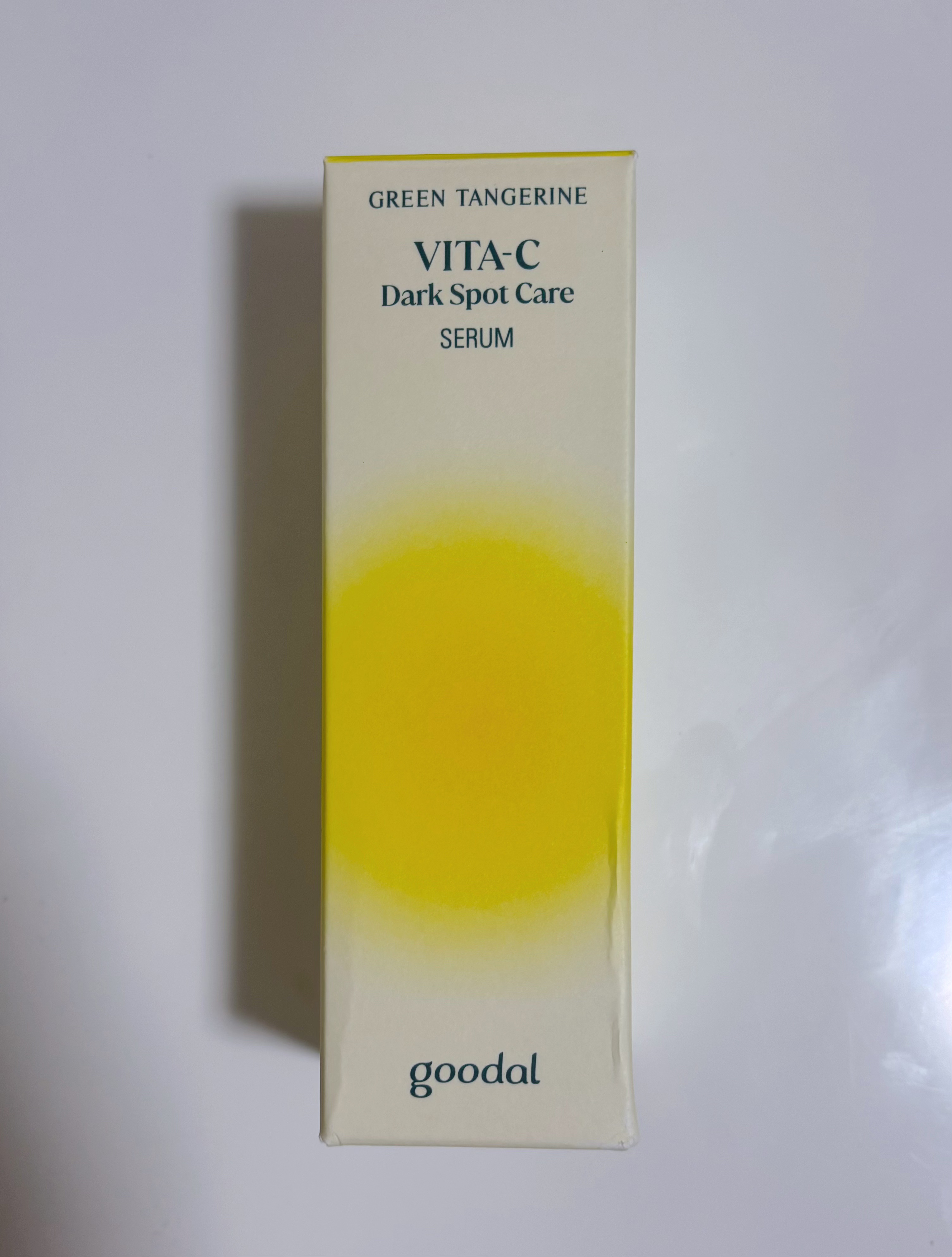 グリーンタンジェリン ビタC ダークスポットケアセラム/goodal/美容液を使ったクチコミ（1枚目）