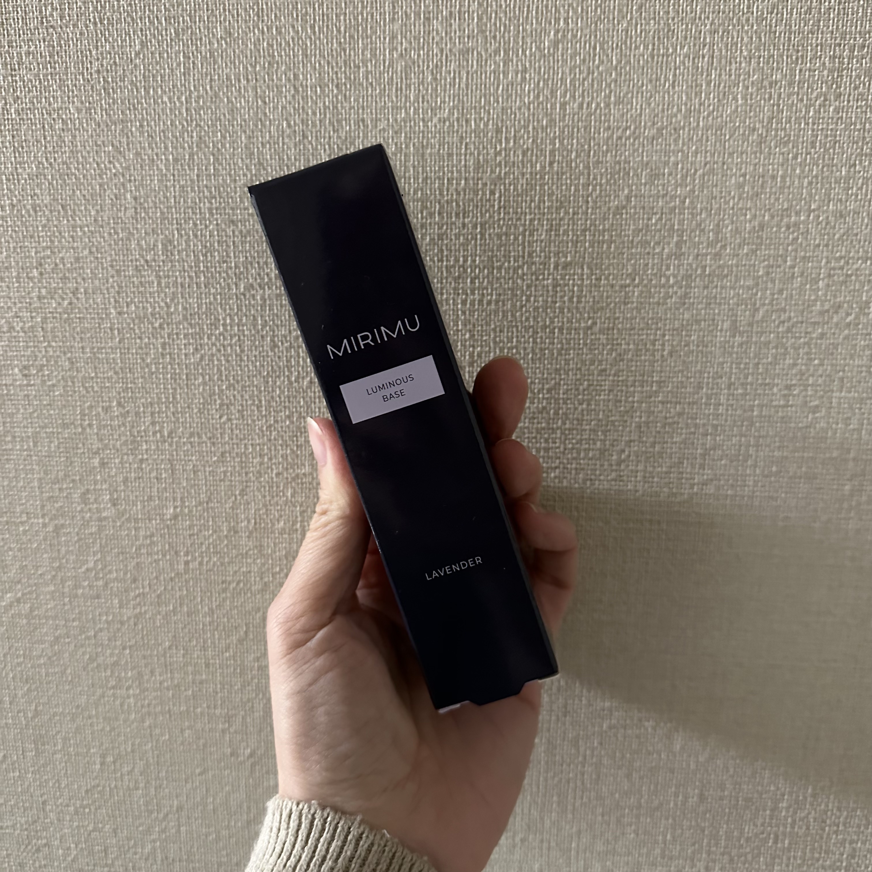 ルミナスベース ラベンダー/MIRIMU/化粧下地を使ったクチコミ（1枚目）