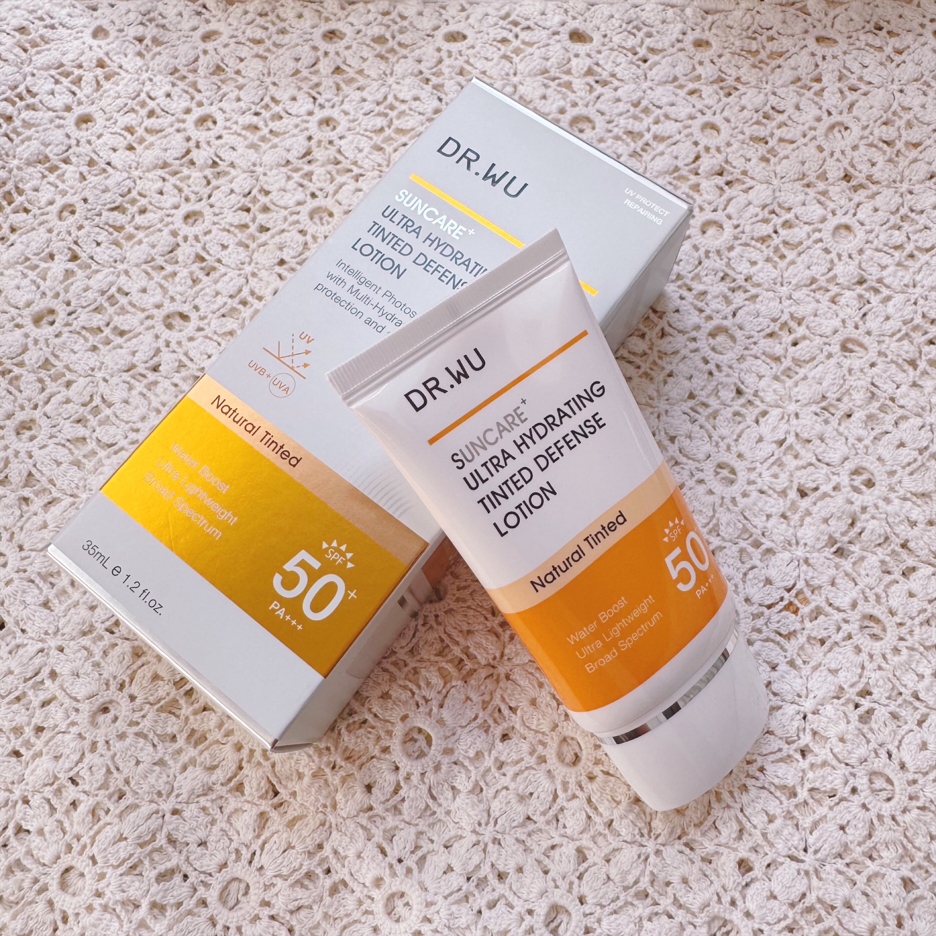 サンスクリーン+モイスト（色付き）＜日焼け止め＞ / DR.WUの