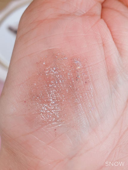 オーロラカクテルグリッター 01 ヨーグルトフィズ/キャンメイク/アイシャドウを使ったクチコミ(2枚目)